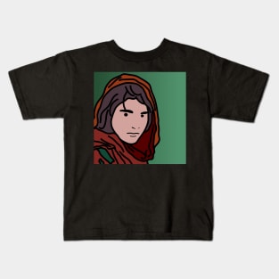 Afghan Girl Kids T-Shirt